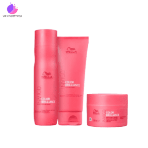 Kit tratamento capilar Wella color brilliance