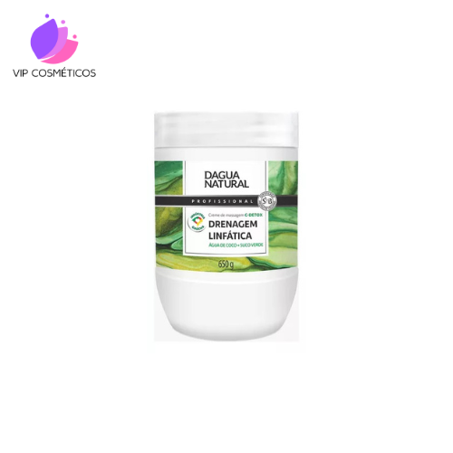 Creme Para Corpo D'agua Natural Profissional De Massagem C-detox