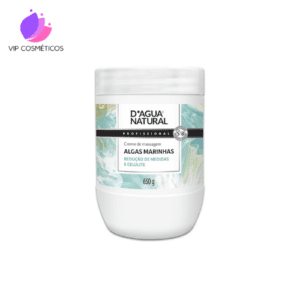 D'AGUA NATURAL Creme De Massagem Algas Marinhas Centelha Asiática E Bio Ativo Natural D'Agua Natural 650 G
