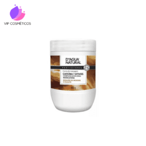 Creme Para Corpo D'agua Natural Massoterapia Cafeina 7 Ativos En Pote De 650ml/650g