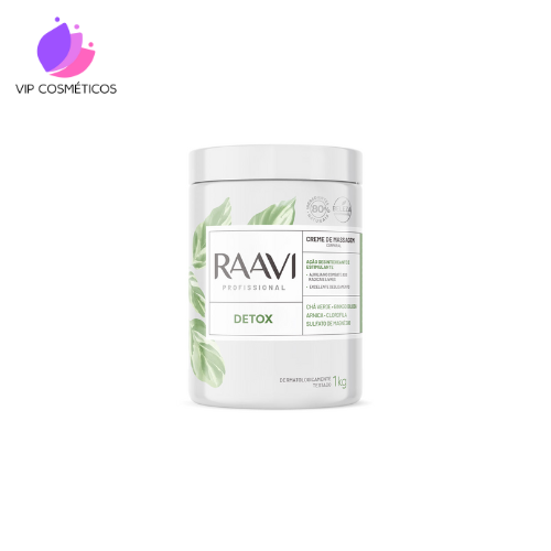Creme de Massagem Corporal Detox Raavi